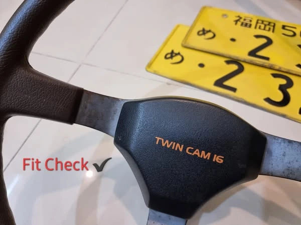 Ae86 Twin cam 16 steering wheel horn pad