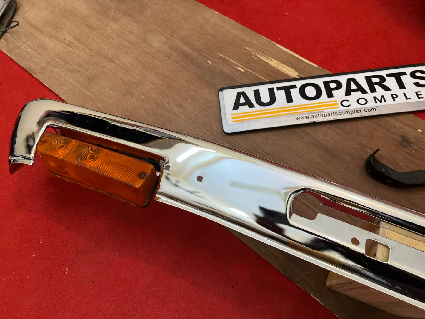 Datsun b210 120y JDM front bumper with brackets and indicators