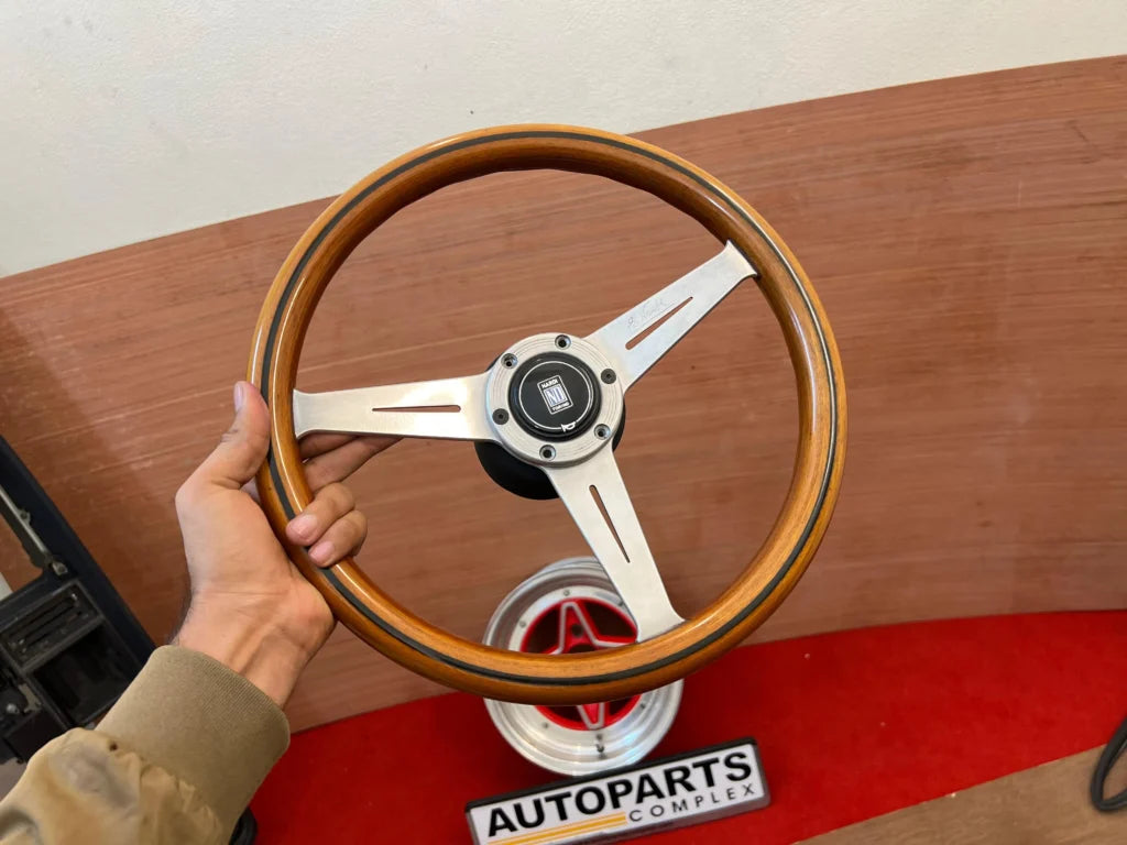 Vintage Nardi Torino Classic 365mm with horn button and its surrounding ring