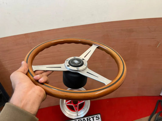 Vintage Nardi Torino Classic 365mm with horn button and its surrounding ring