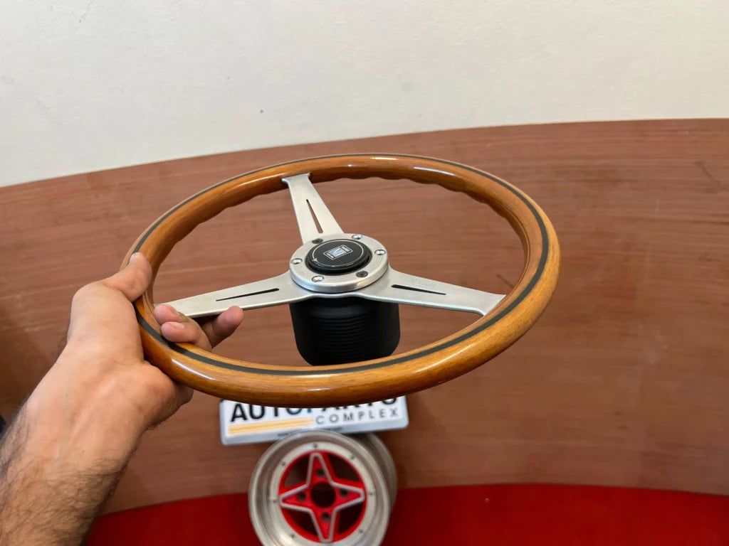 Vintage Nardi Torino Classic 365mm with horn button and its surrounding ring